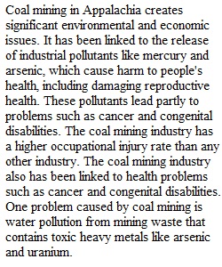 Appalachia Case Study